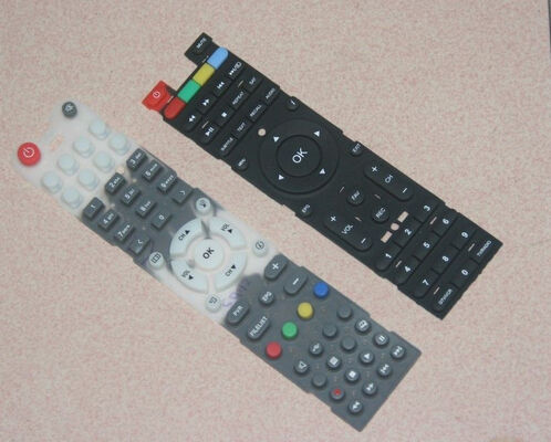 Abrasion Wear Remote Control Silicone Product Rubber Part Keypad