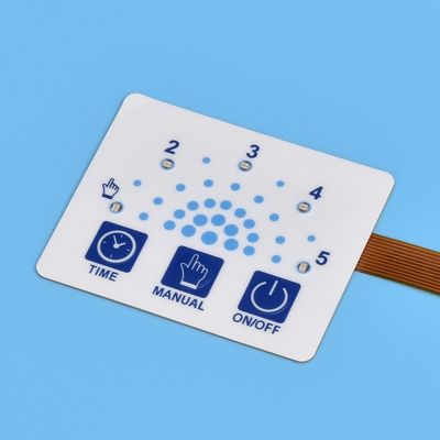 Rim Embossing Shape LED Membrane Switch Özel Tasarım ve 4oz 8oz Operasyon Gücü ile